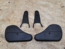 Bmw E28 Sitz Abdeckungen Satz Links Rechts Fahrer Beifahrer Schwarz