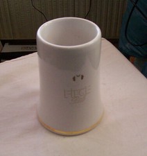 Bierkrug,Moritz Fiege Beschriftung,0,5L,Weiß,Steingut,Porzelan,