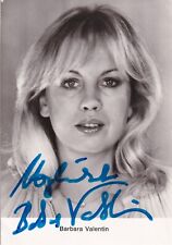 Barbara Valentin - Rüdel-Verlag - original signiert