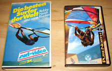 2  STÜCK  Windsurfing  Videos,  Robby Naish,  NORTH SAILS   VHS