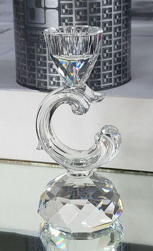 Swarovski kerzenhalter barock - kerzenhalter,