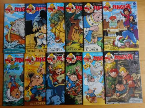 Mosaik abrafaxe jahrgang - mosaik,
