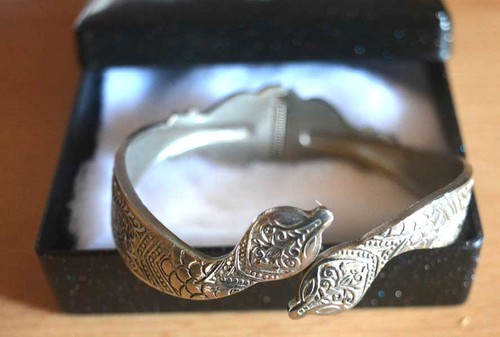 Vintage schlangen armreif - vintage, schlangen-armreif