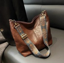 Damen tasche leder braun - tasche,