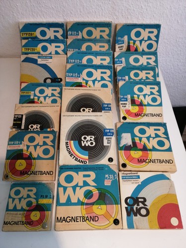 Orwo tonband - 20, x