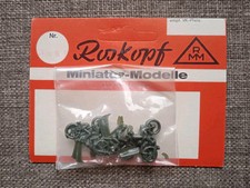 Roskopf Miniatur Modelle H0 No 186 Motorrad Militaria Kradfahrer mit OVP
