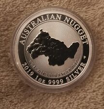 Australien: 1 Dollar 2019, Nugget-Serie - Erstausgabe, Stgl. original gekapselt.