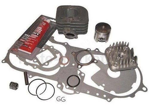 50ccm zylinder kit kopf - kopf, kolben