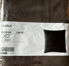 IKEA SANELA Samt Kissenbezug
