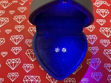 0,5ct Ohrringe Weißgold