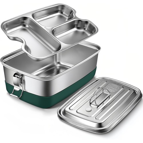 Edelstahl lunchbox 2000ml - lunchbox,