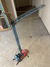 Blechspielzeug Hochbaukran ca. 1965