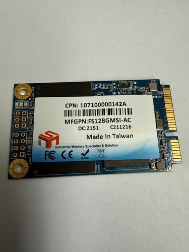 Industrial msata ssd 128gb - msata,