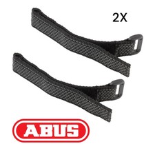 2x Abus Universal Klettband für Bordo Schlosshalterung ST 6000 oder Classic
