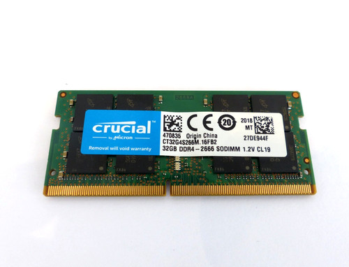 Crucial 32gb ddr4 2666 - ddr4,