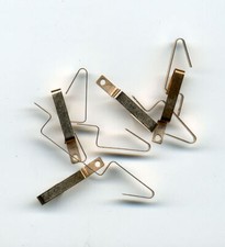 10 St. Kupfer Clips für den Bau von Zusatzeinspeisung für Carrera Schienen