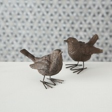 Vogelfigur Gartenfigur Spatz