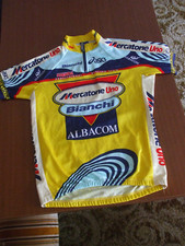 Fahrradtrikot Trikot Mercatone Uno Bianchi ALPACOM ASICS