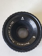 Pentacon zebra 50mm mc - zebra,