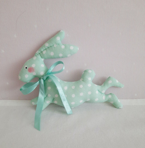 Hase mint tilda - mint,, deko