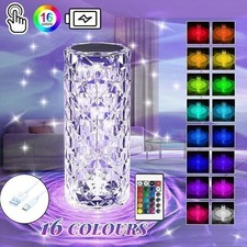 LED Kristall Tischlampe Touch