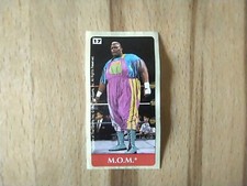WWF Nr 17 MOM Kaugummi Sticker wrapper ml bubble gum alf a team donald