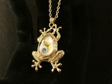 Frosch Wirbel Halskette 24