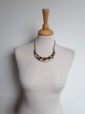 H&M Kette - gold schwarz - Statement - Azteken - Boho - Blogger