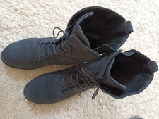 THINK!  Stiefelette OVP auffällige Schnürung + Reißverschluss 40,5  Gr.6 1xgetr