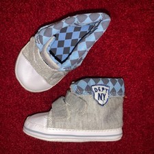 Babyschuhe Krabbelschuhe Gr. 62 68 74 Jungen NY Klettverschluss