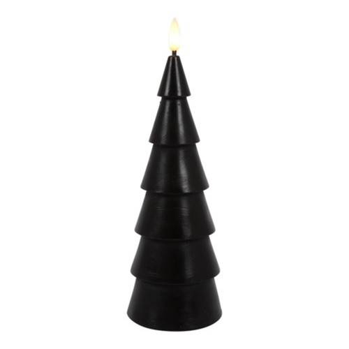 Led kerze tannenbaum schwarz - led-kerze,