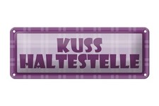 Ontrada Blechschild gewölbt