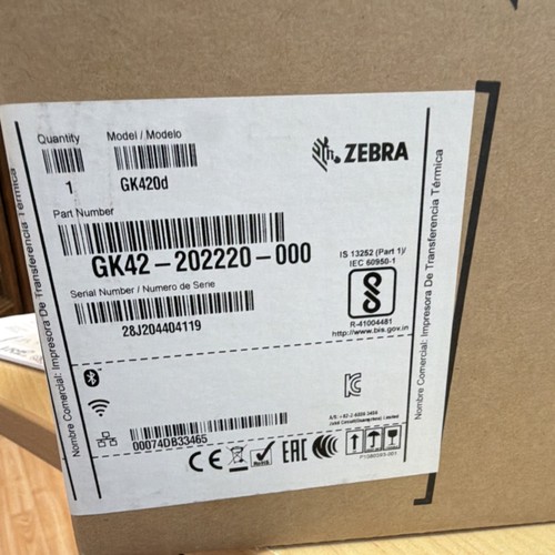 Zebra gk420d - zebra,