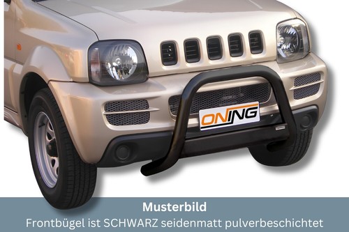 Frontbügel edelstahl schwarz - edelstahl,