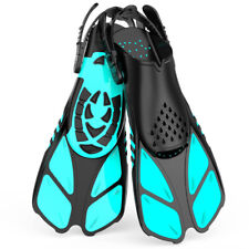 Schnorchelflossen Schwimmflossen Khroom verstellbare kurze Flossen Erwachsen NUE