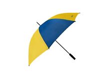 IKEA Regenschirm Blau Gelb Länge 100 cm Ø 130 cm Polyester