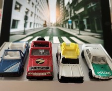 Polizei Auto, Pick Up, Suzuki Samurai, Blaues Cabrio Modellauto Paket