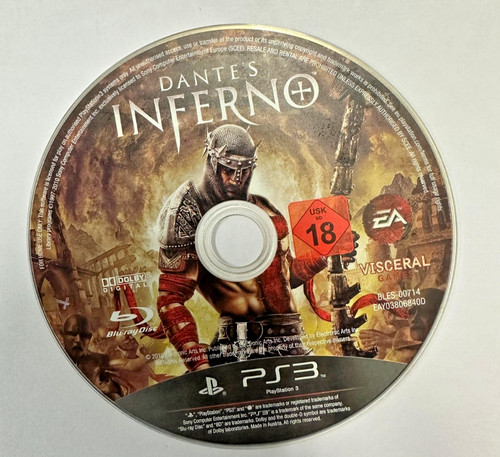 Dante inferno playstation - dante's,