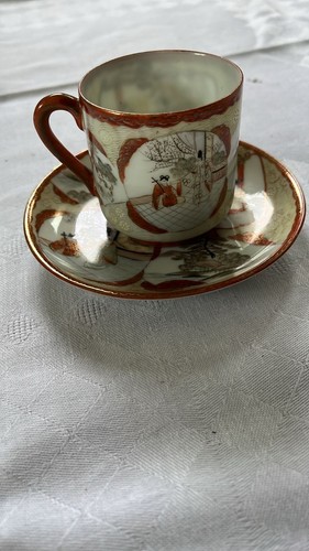 Jpanische kutani teeschale mit - kutani-teeschale,
