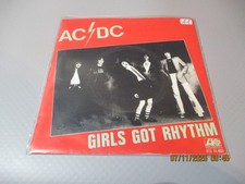 (61) AC/DC – Get It Hot / Girls Got Rhythm  - 7" Single Vinyl