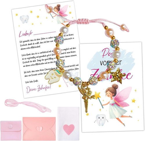 Zahnfee mädchen armband - zahnfee,