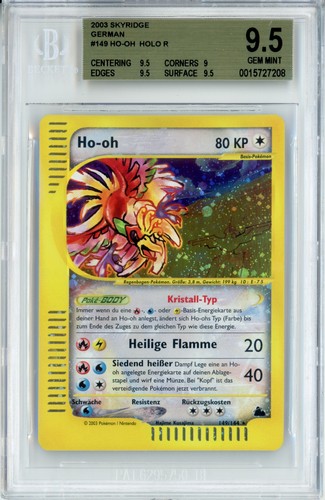 Pokemon bgs oh - 9,5, ho-oh