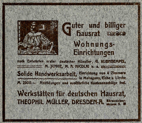Anzeige reklame 1907 - anzeige/reklame,