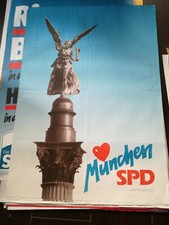Plakat SPD München 1980 er