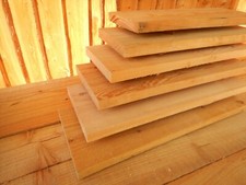 5x LÄRCHE 15 x 3,2 x 50 cm BRETT BRETTER SCHALUNG HOLZ BAUHOLZ SICHTSCHUTZ