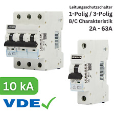 Leitungsschutzschalter / LS-Schalter / Sicherung / LS / 10 kA / ✅ VDE geprüft