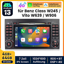 Android Autoradio DVD für W245 W639 W906 Mercedes Vito Viano Navi Carplay
