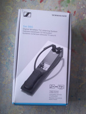 Sennheiser Set 880 Wireless TV-Kopfhörer System- Schwarz (506818) neuwertig