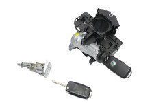 Skoda Octavia 1Z Zündschloß Schloß Zündung 2x Schlüssel + 1x Türschloß Tür