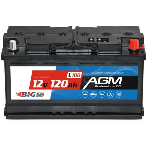 Versorgungsbatterie agm 120ah - versorgungsbatterie,